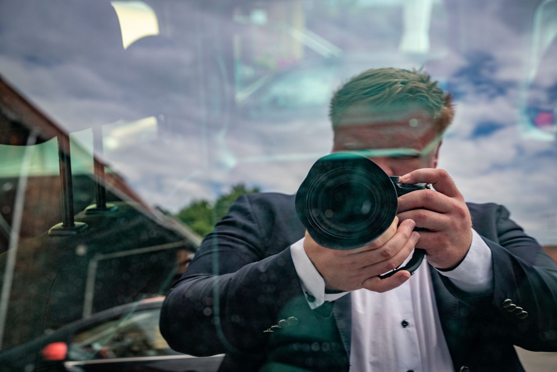 André D. F. Enders beim Fotografieren